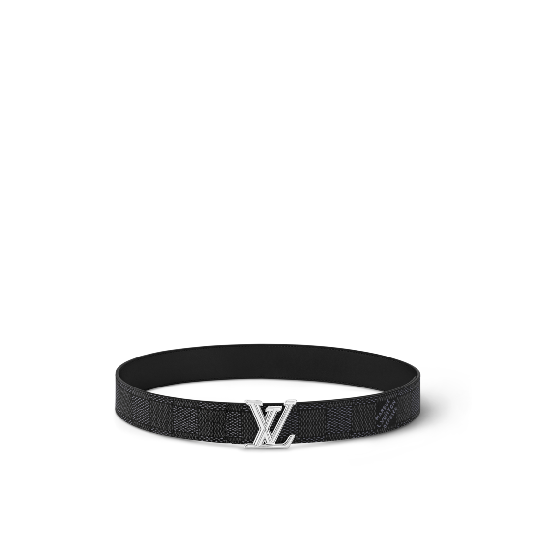 ベルト・LV ディメンション 40MM リバーシブル ダミエ・グラ